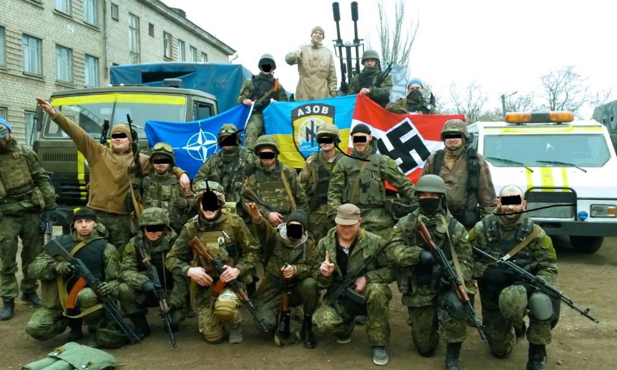 Ветераны АТО вырезали на спине у подростка слово «Украина»