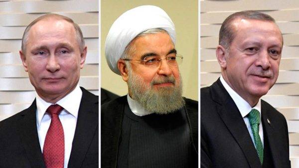 Сирийский триумвират: о чем будут договариваться Путин, Эрдоган и Роухани