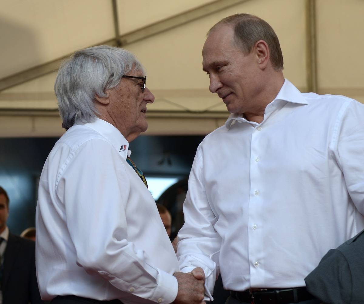 Берни Экклстоун: «Путин должен управлять Европой – он держит слово»