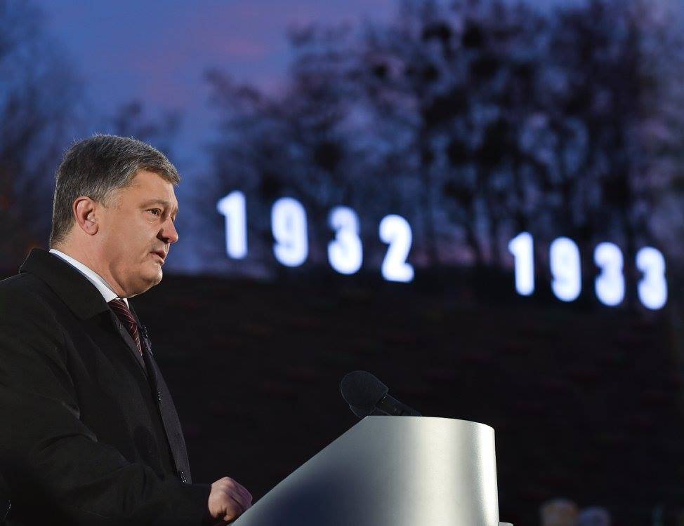 Порошенко призвал Россию покаяться за голодомор
