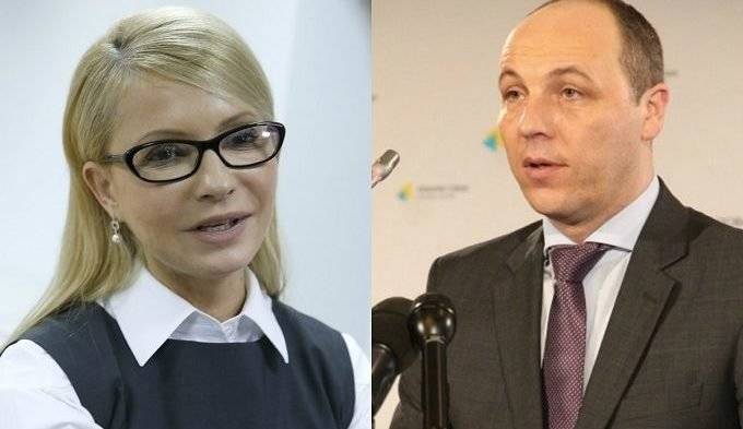Парубий и Тимошенко поссорились в Раде: "Прекратите срывать заседание" Парубий и Тимошенко поссорились в Раде: "Прекратите срывать заседание"