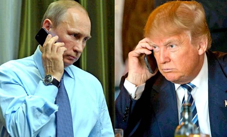 Трамп поблагодарил Путина Трамп поблагодарил Путина