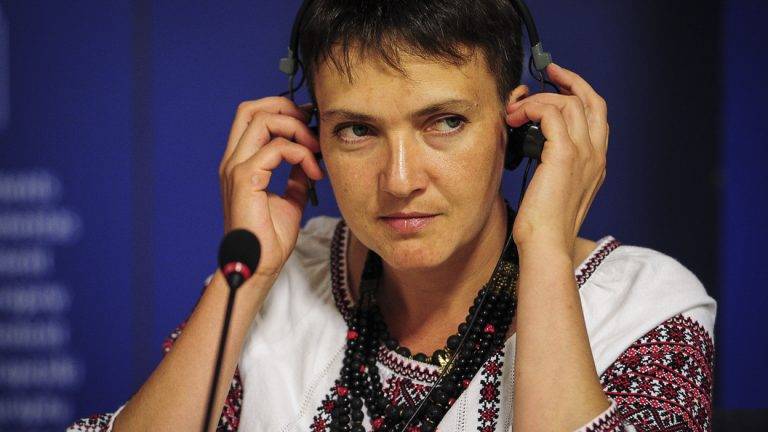 Здравствуй, ЧудоЮдо: Сеть высмеяла Надежду Савченко на новогоднем утреннике