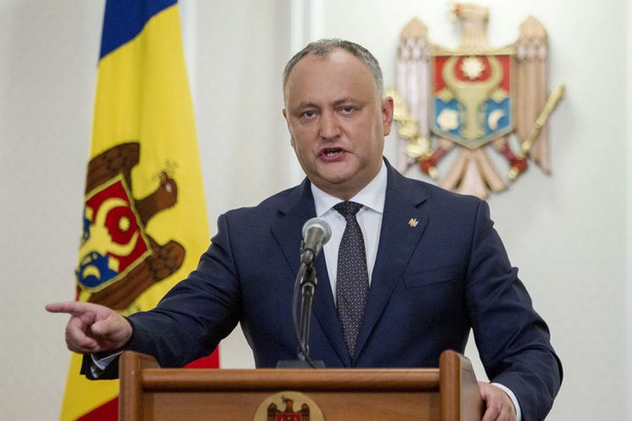 Молдавия на грани гражданской войны – заявление президента Игоря Додона