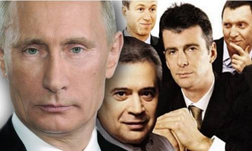 Российские олигархи готовы трижды плюнуть на портрет Путина Российские олигархи готовы трижды плюнуть на портрет Путина