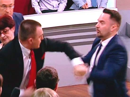 Поляк Мацейчук «дофукался» на российском ТВ: лишусь работы, но дам по роже Поляк Мацейчук «дофукался» на российском ТВ: лишусь работы, но дам по роже