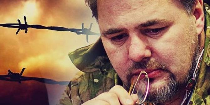 На Украине «свободовец» набросился на Руслана Коцабу из-за спора о войне