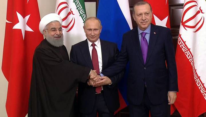 Путин, Эрдоган и Рухани хотят "сверить часы" по Сирии