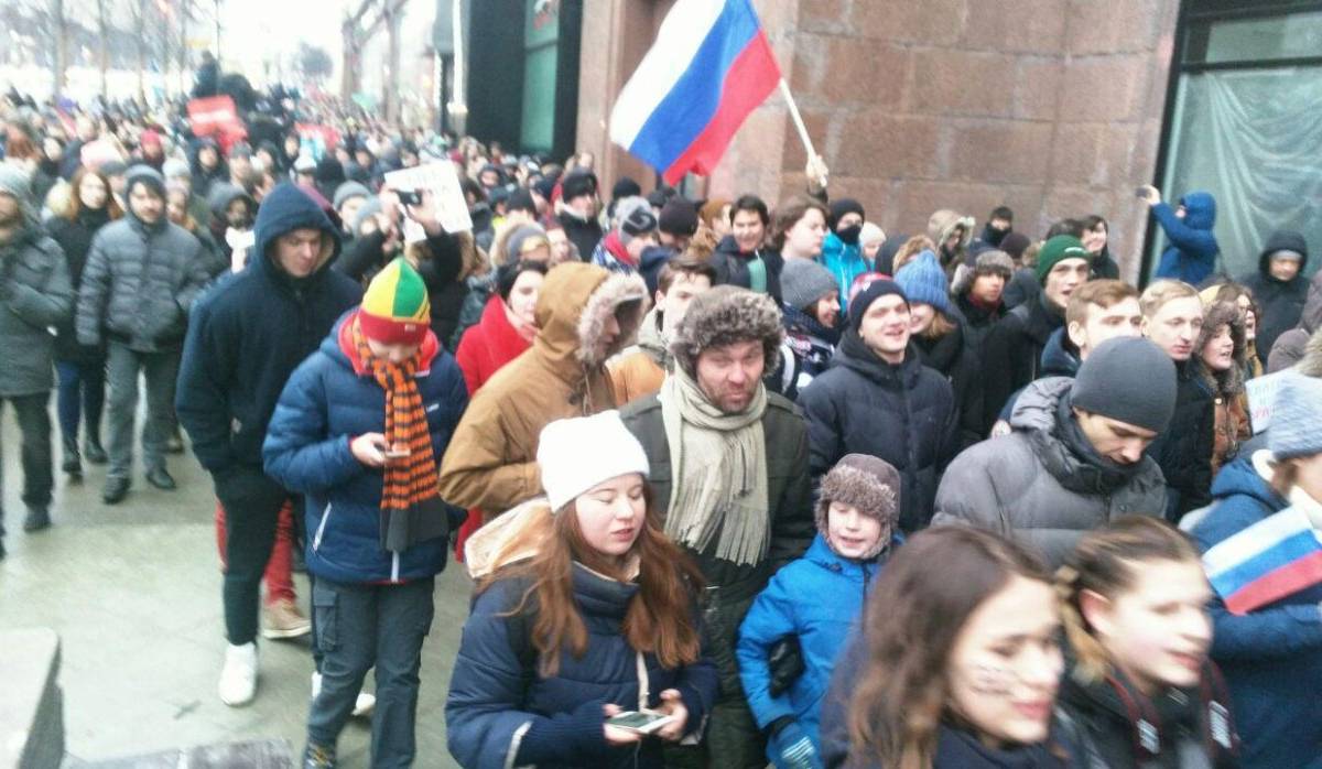 Украинец, побывавший на митингах Навального, призвал россиян одуматься