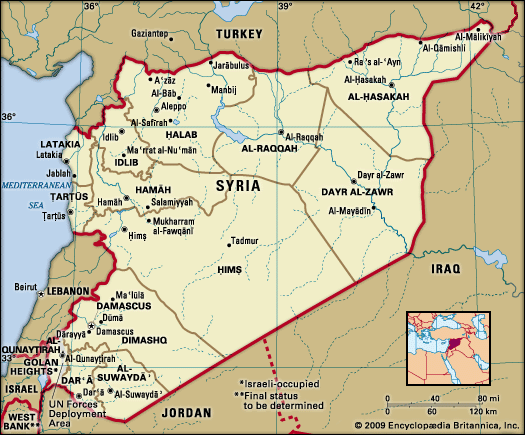 Восточная Сирия как бастион оппозиции Асаду