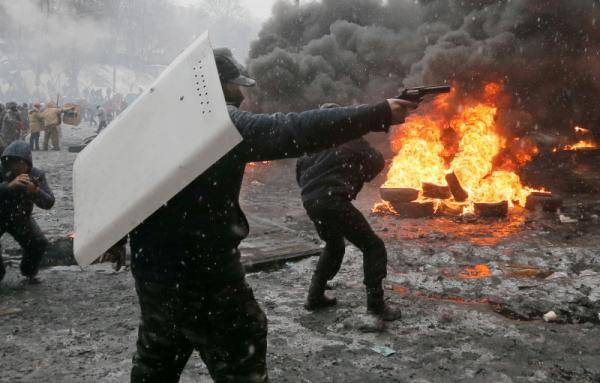 Грузины сдали Киев: подробности стрельбы на Майдане Грузины сдали Киев: подробности стрельбы на Майдане