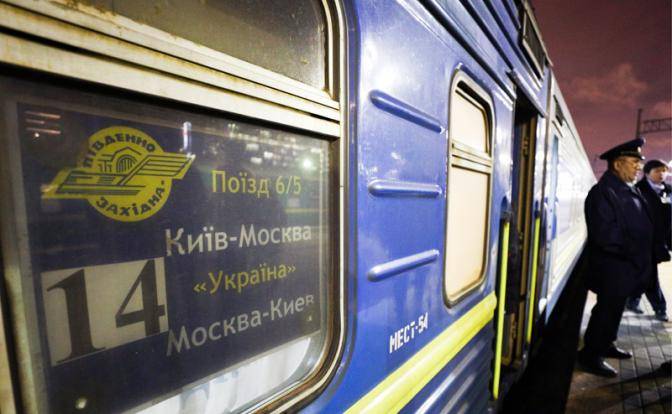 Поезд «Киев — Москва» стал самым прибыльным на украинской «железке»