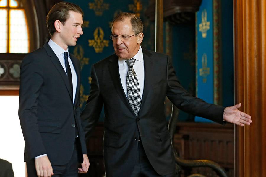 Новый австрийский канцлер выбрал Россию первой страной для визита
