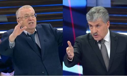 Аты-баты, шли дебаты – но Собчак, Титов и Грудинин сдрейфили и не пришли… Аты-баты, шли дебаты – но Собчак, Титов и Грудинин сдрейфили и не пришли…
