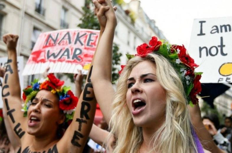 Примета: кого Femen атакует, тот побеждает на выборах