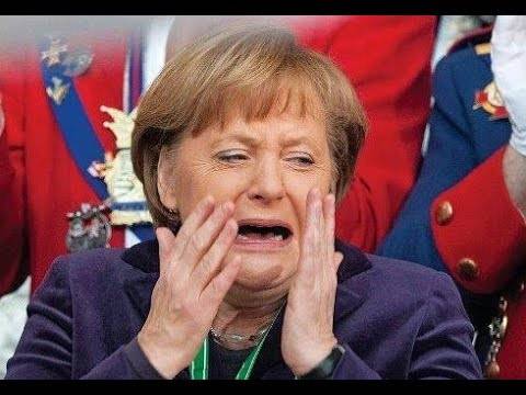Покушение или нет? Неприятный инцидент с фрау Меркель у стен Бундестага