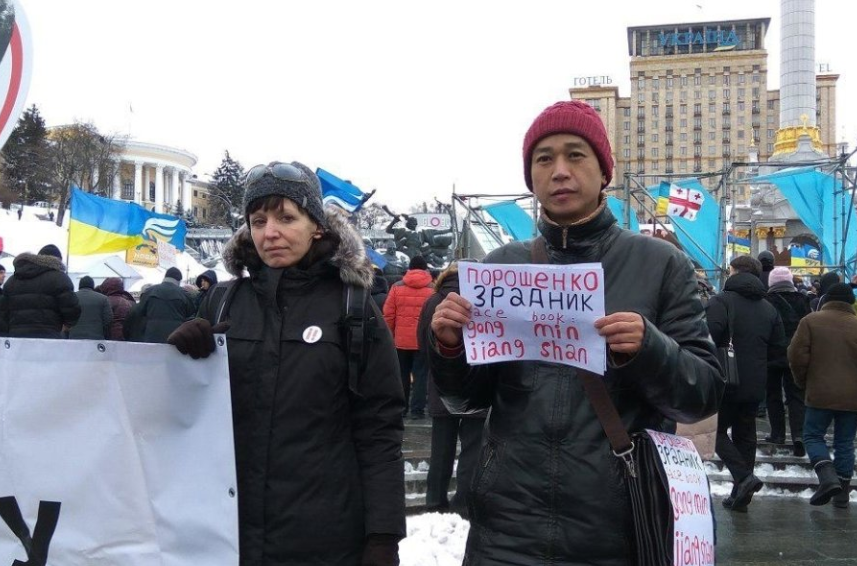 «Свергатели Порошенко» показали свою силу на Майдане
