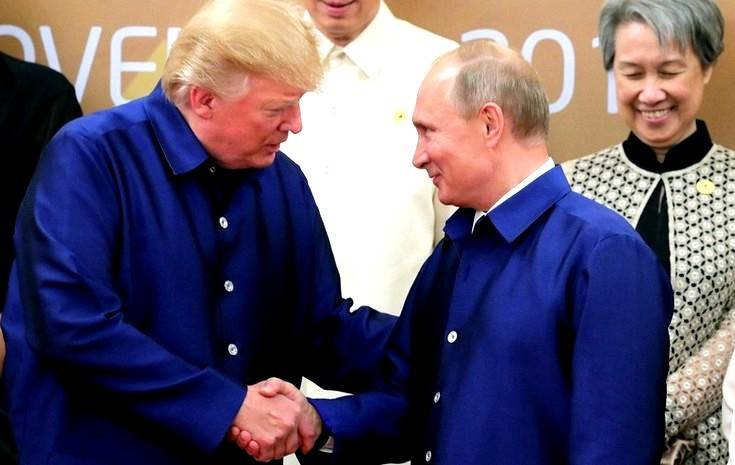 Трамп позвонил Путину и поздравил его с победой на выборах