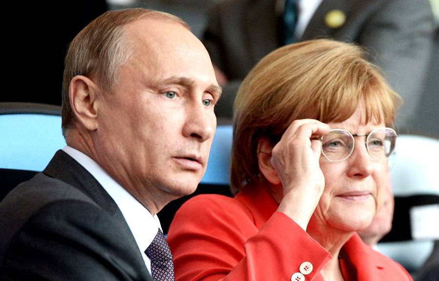 Из одного теста: СМИ Запада увидели спасительное сходство Путина и Меркель