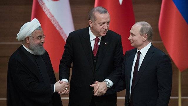 Запад: Путин, Эрдоган и Роухани планируют будущее. Трамп планирует побег