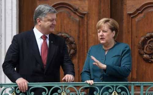 Встречи с Порошенко в Германии. После разговора с Путиным