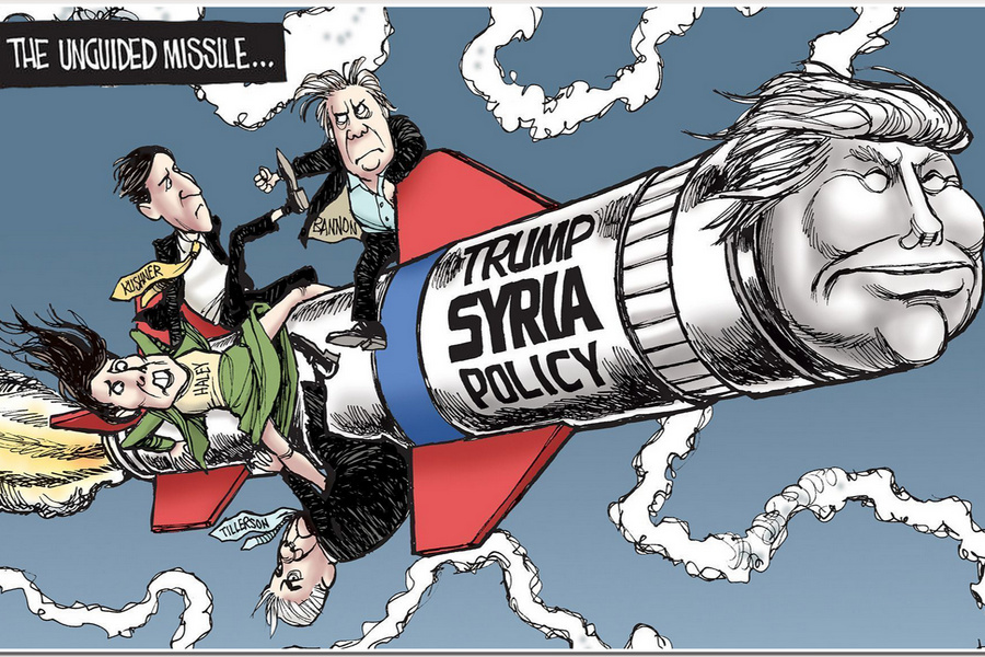 Неуправляемая ракета "Трамп"