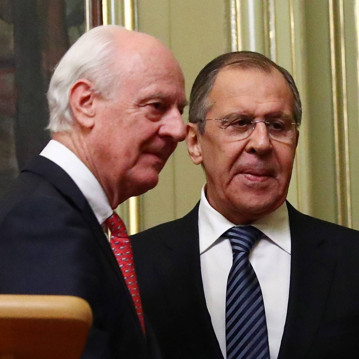 Лавров и де Мистура обсудят в Москве удары западных стран по Сирии