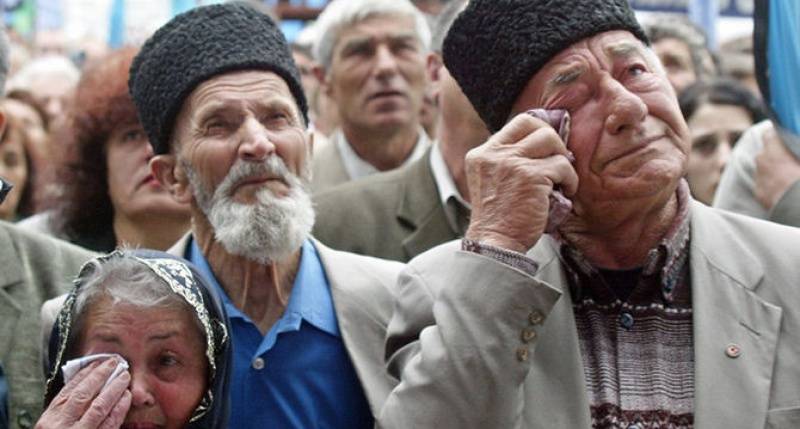 Крымские татары Херсонской области уходят в Крым