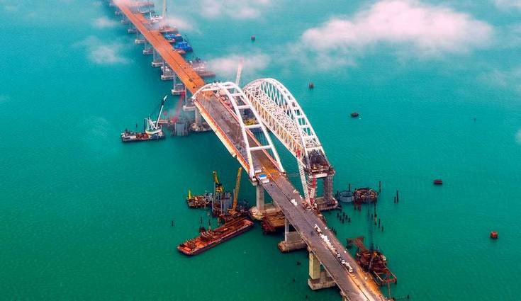 Украина хочет забрать Крымский мост в качестве «контрибуции»