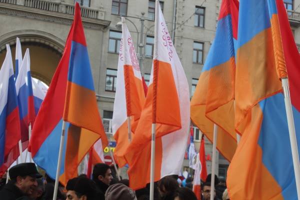 Союз армян России не поддерживает действия армянской оппозиции
