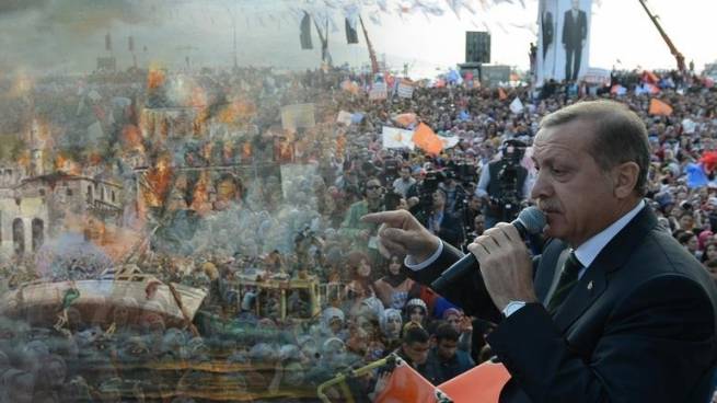 Эрдоган обвинил в разрушении Смирны греков