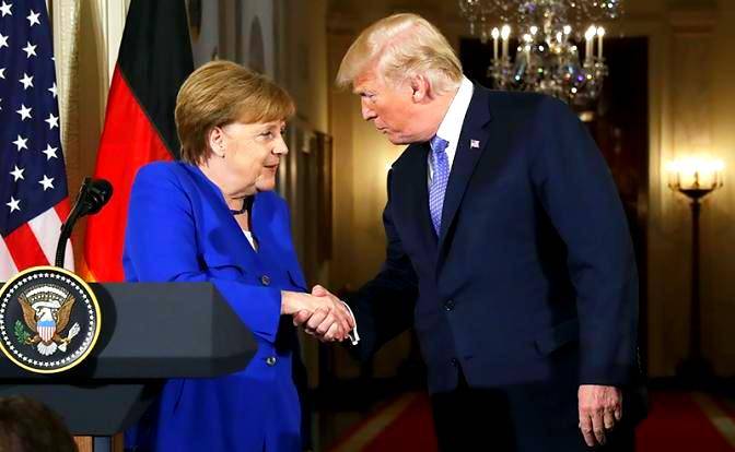 Германия намерена вытеснять США из Европы