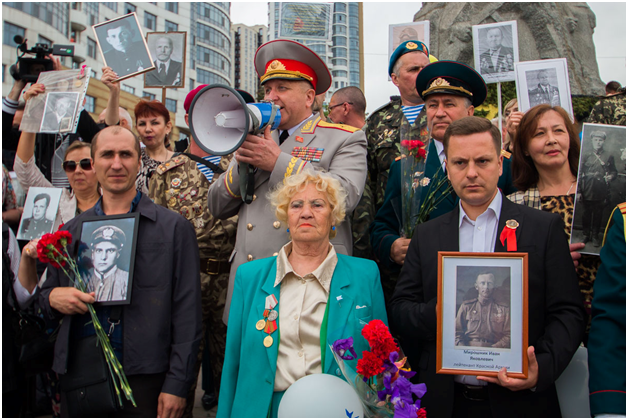 О том, как прошёл День Победы в Днепропетровске