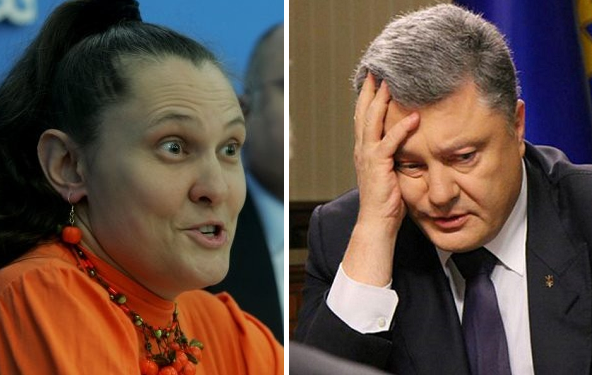 Монтян прокомментировала фиаско Порошенко в Киеве: «Ого, какая измена!»