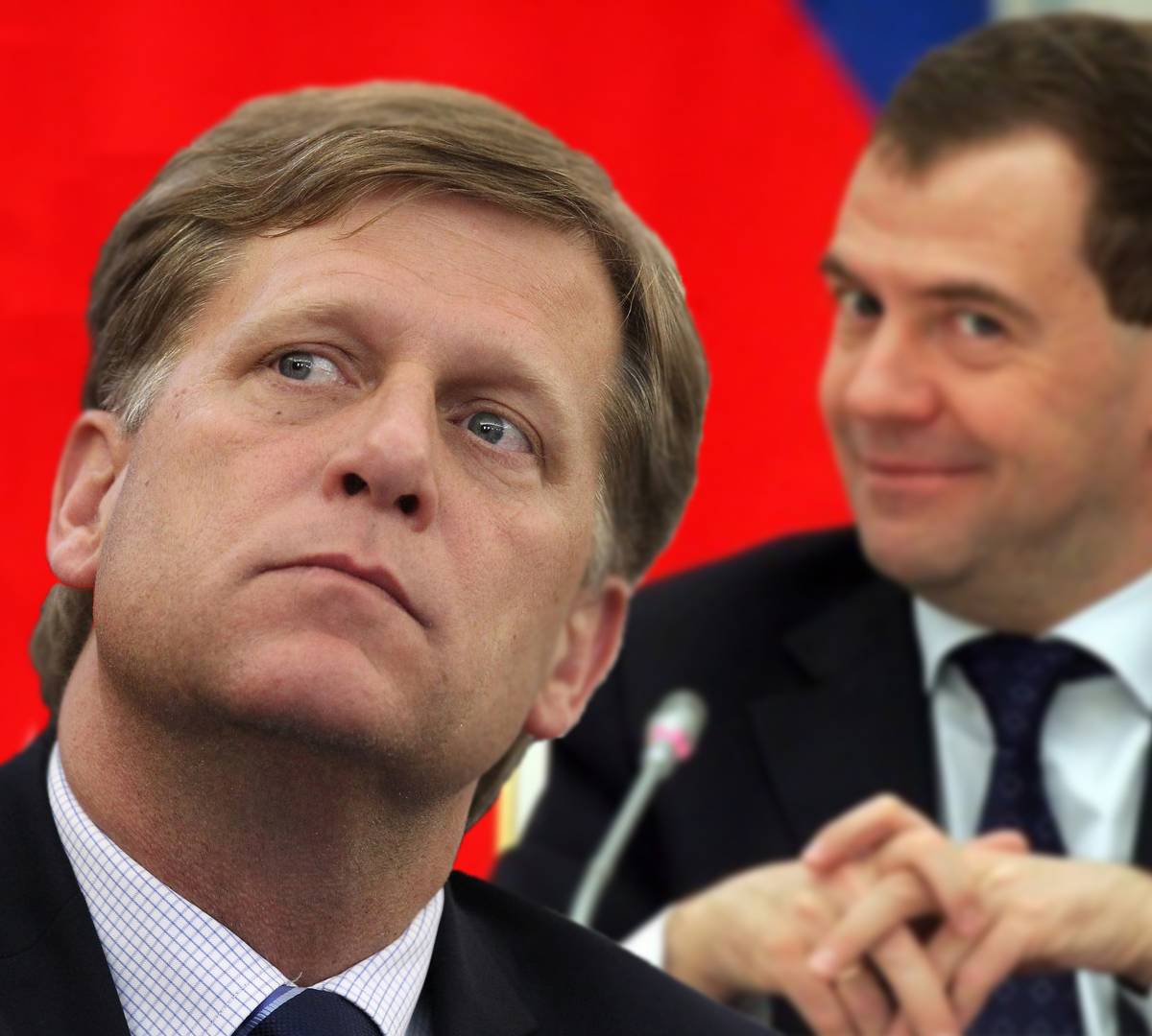 Макфол сдал Медведева
