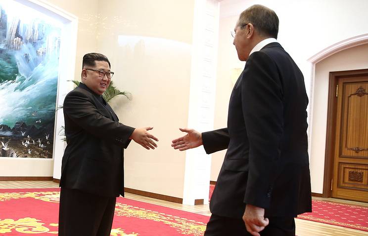 Лавров на встрече с Ким Чен Ыном передал ему тайное послание от Путина