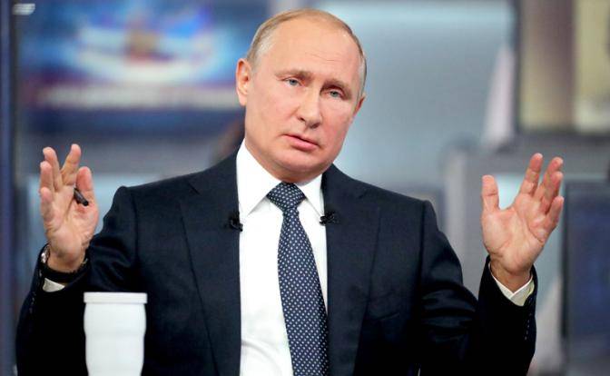 «Прямая линия» с Путиным: от Эйнштейна до дальневосточного гектара «Прямая линия» с Путиным: от Эйнштейна до дальневосточного гектара