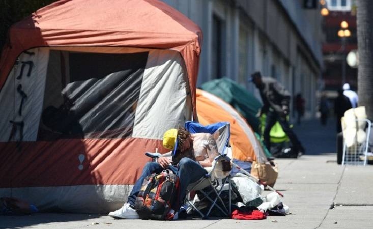 Немытая Америка: полчища бездомных превратили Калифорнию в помойку