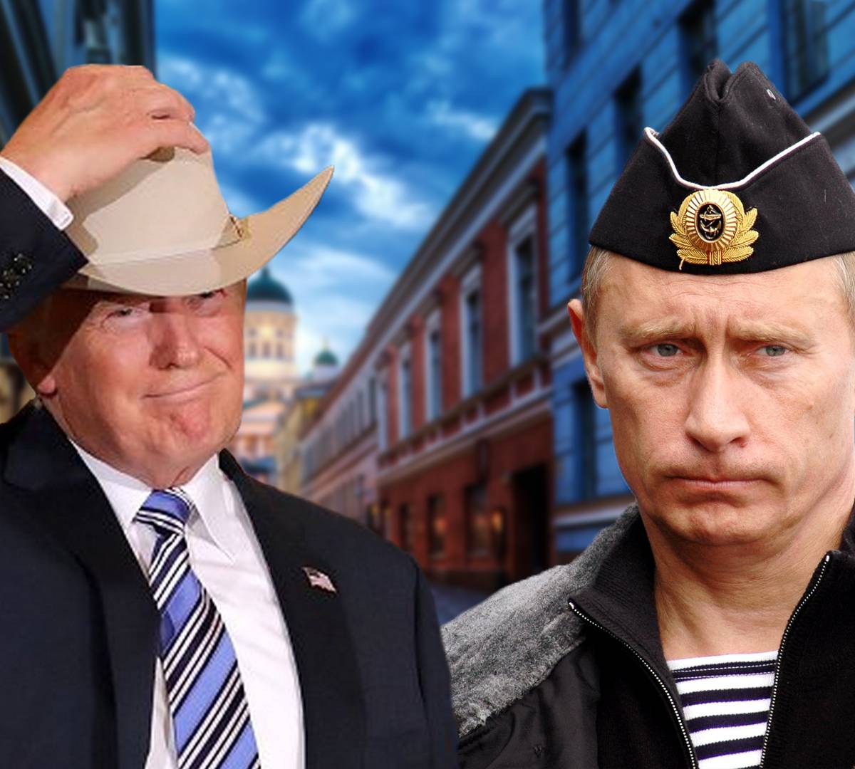 Путин и Трамп: дзюдоист против ковбоя