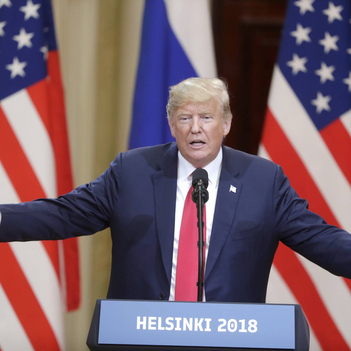 Трамп заявил, что "лживые СМИ" хотят конфронтации между Россией и США