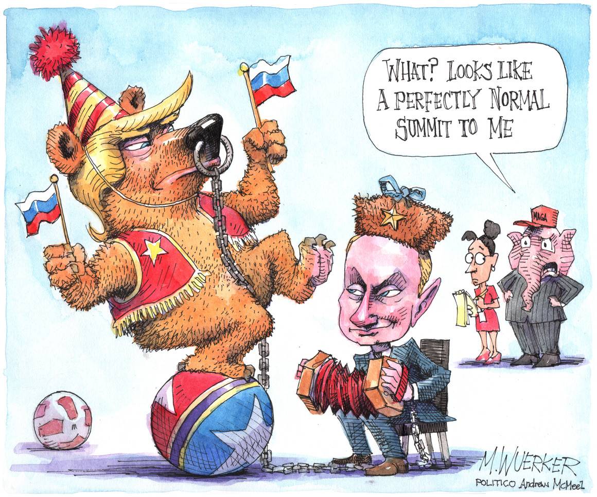 Лучшая политическая карикатура США за неделю