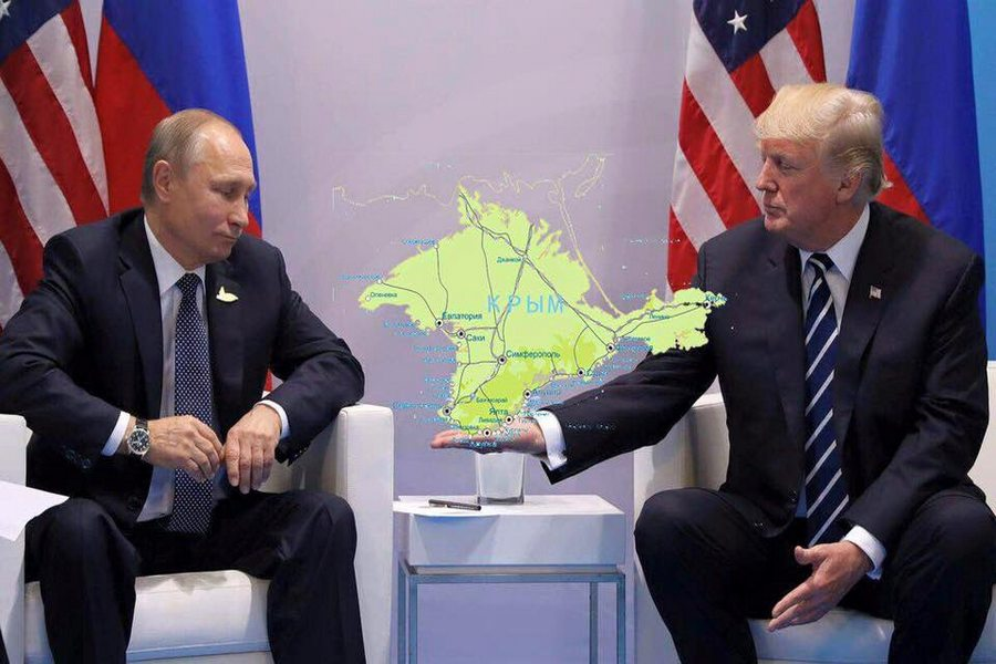 "Крымская декларация" - жирный крест на встрече Путина и Трампа