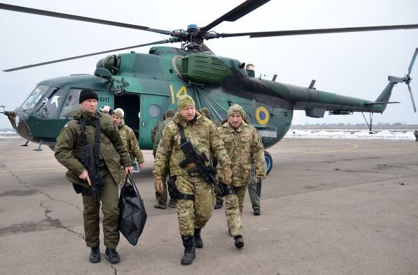 Турчинов на вертолёте. «Жаба на болоте крылья развела»