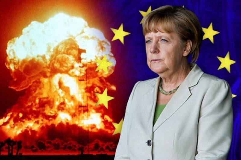 Фрау Меркель с атомной бомбой. Весь мир в труху
