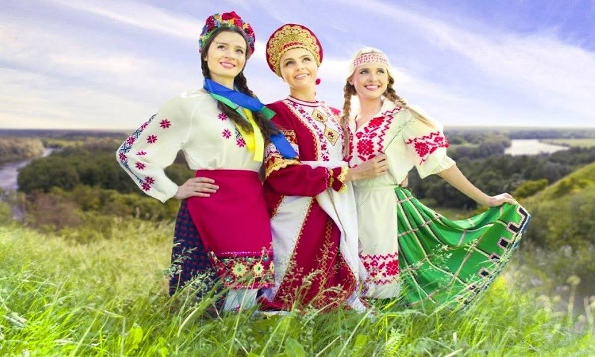 Россия, Украина, Белоруссия: русские