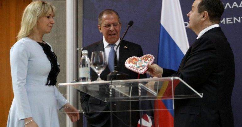 Мария Захарова и Ивица Дачич перевели «переговоры без правил»