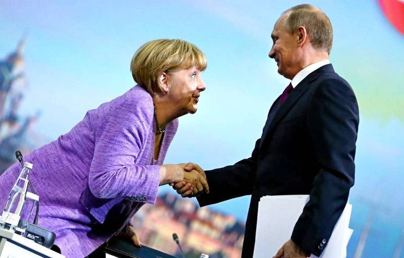 Меркель довели до союза с Россией