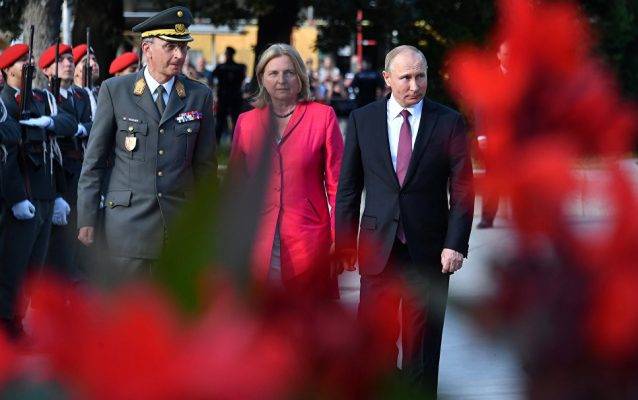 «Путин в центре внимания»: западные СМИ взволновал визит президента в Грац