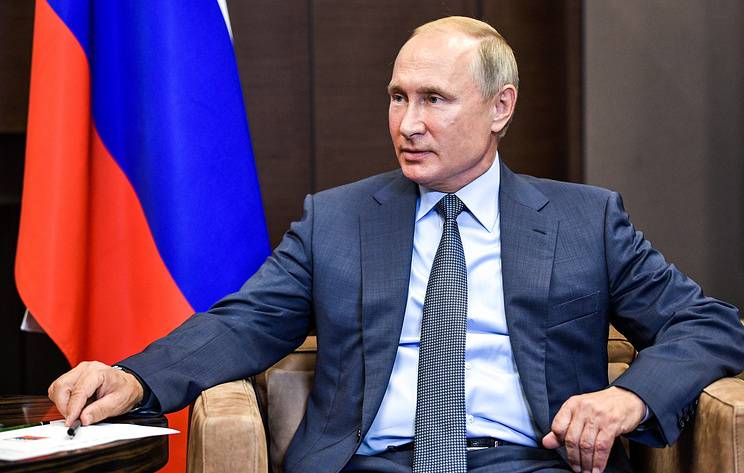 Путин заявил, что Россия будет реагировать на появление НАТО у своих границ