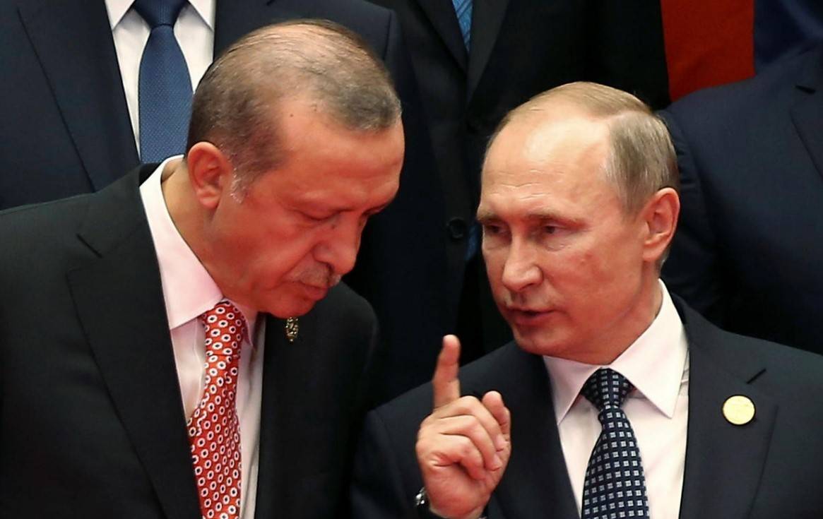 Спор Путина и Эрдогана случайно попал в прямой эфир
